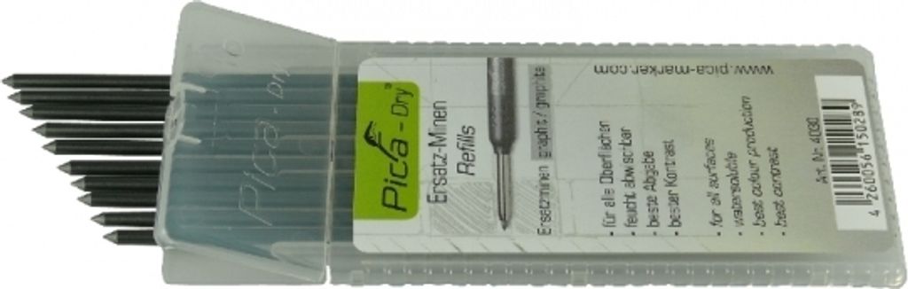 Pica  Dry Tieflochmarker Minen Set nur Graphitminen Obrázek produktu 