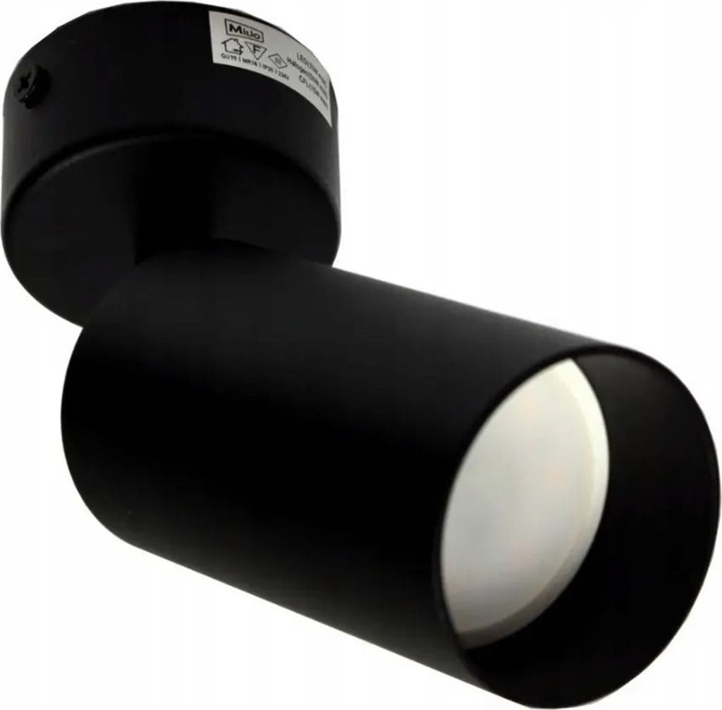 Kinkiet Spot Reflektor LED Lampa Sufitowa Natynkowa BLACK Zdjęcie produktu 