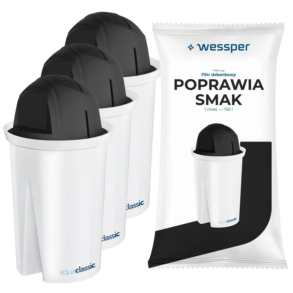 3 Filtri Wessper AquaClassic Sport: Risparmio e Salute in Casa