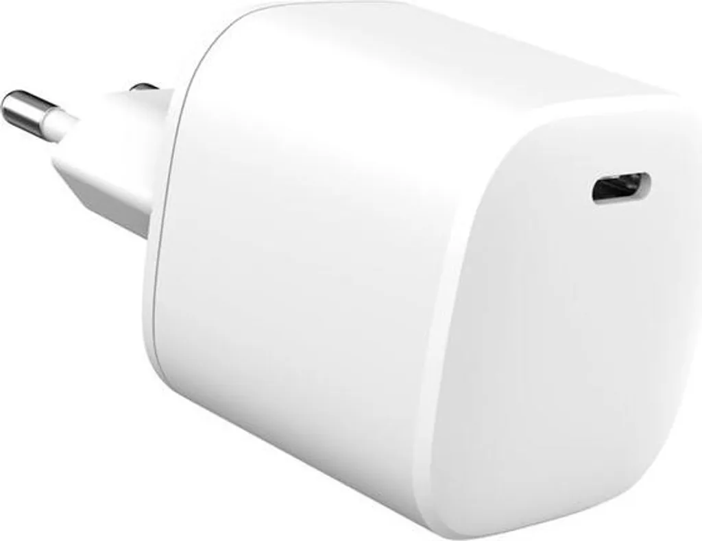 Bloc Chargeur eSTUFF INFINITE USB-C PD 30W Rapide - Blanc rPC 98%