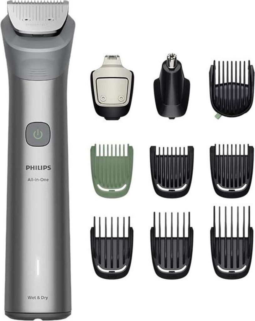 Philips All in One Trimmer Bartpflege 5000er Serie Vielseitig Wasserfest 10 in 1 Rasierer