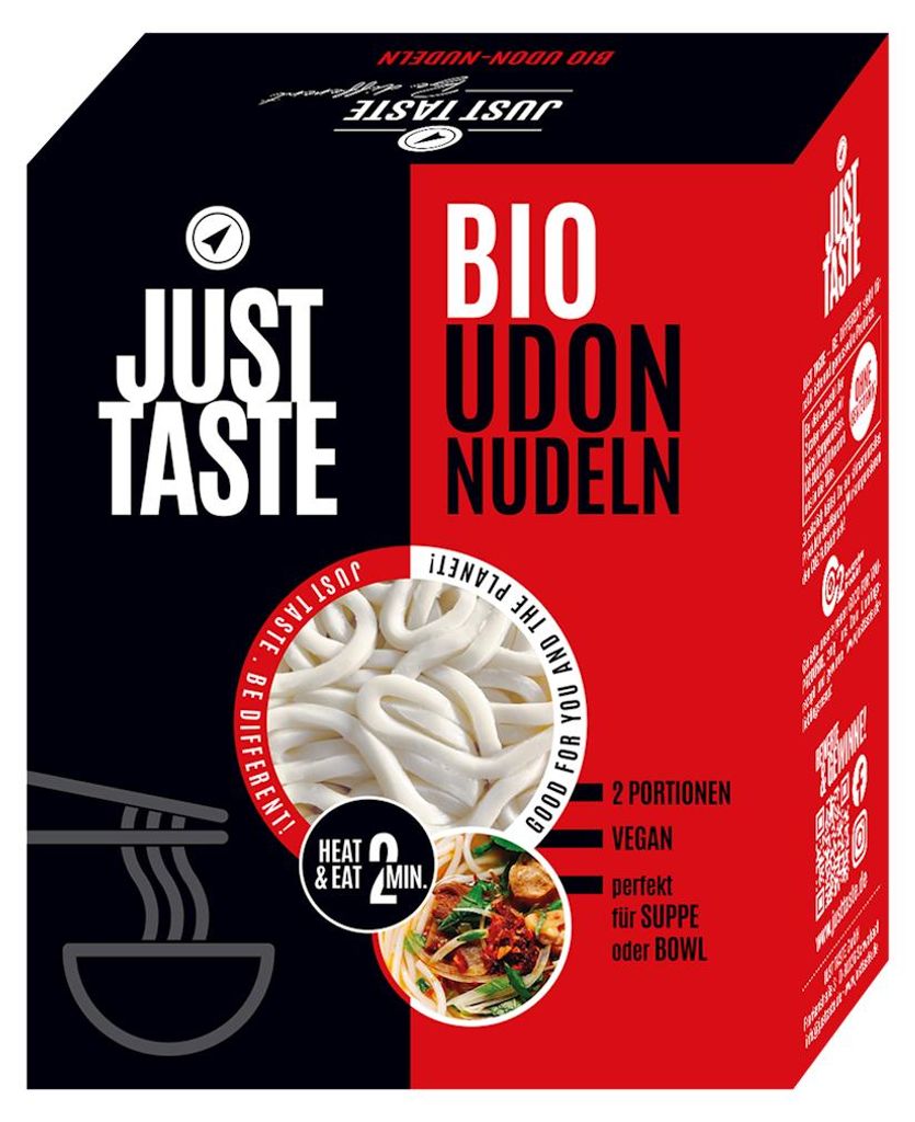 MAKARON UDON BIO 300 g - JUST TASTE