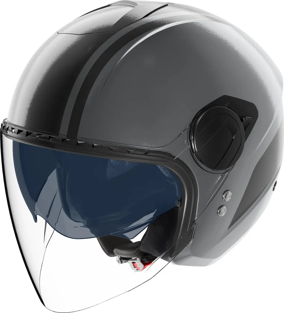 Casque jet Nolan N20-2 Visor Dolce Vita gris grand écran 2XL