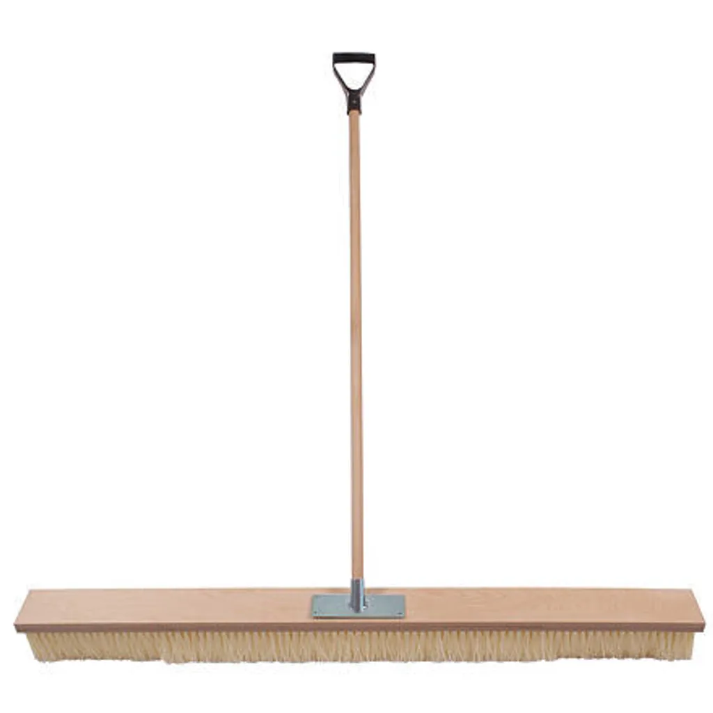 Brosse d'argile manche 150 à poils denses pour enduits et étanchéité