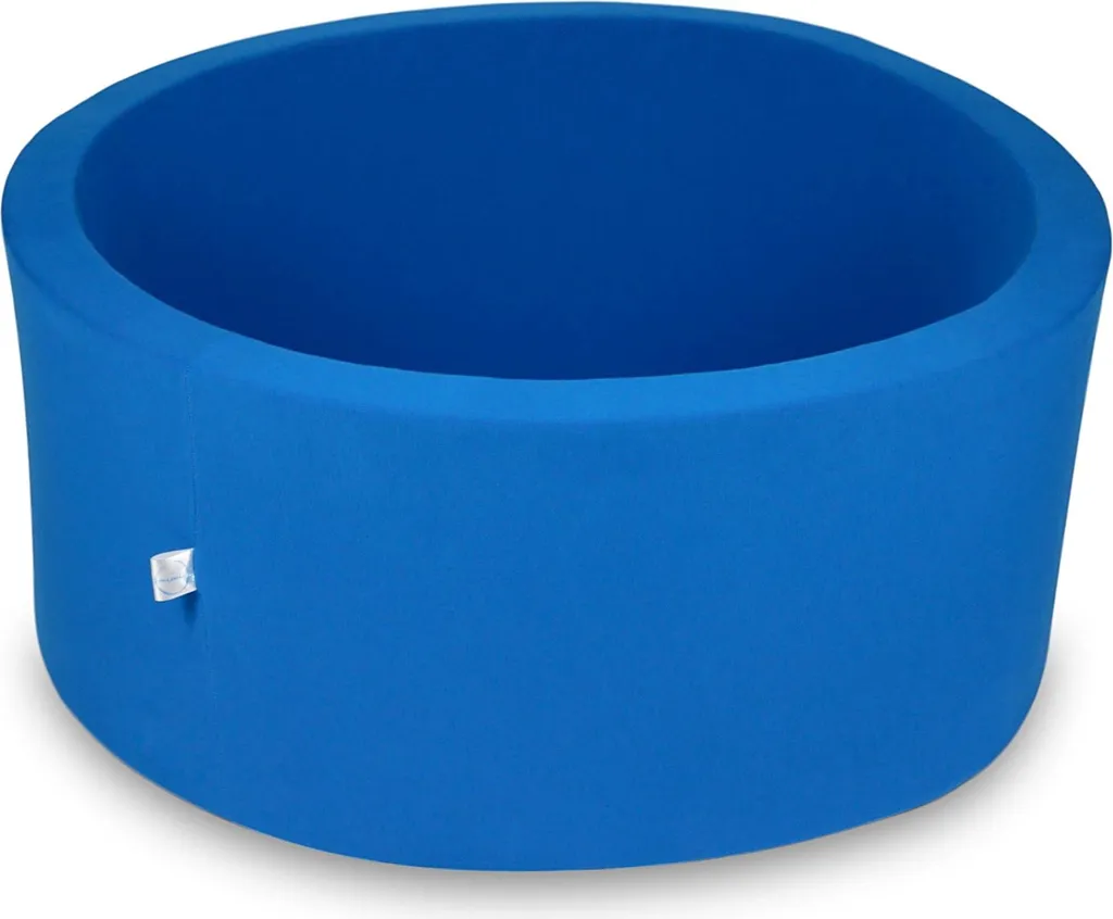 Piscina per Palline Blu 90x40 - Soft Ball Pit Arredo Cameretta Montessori
