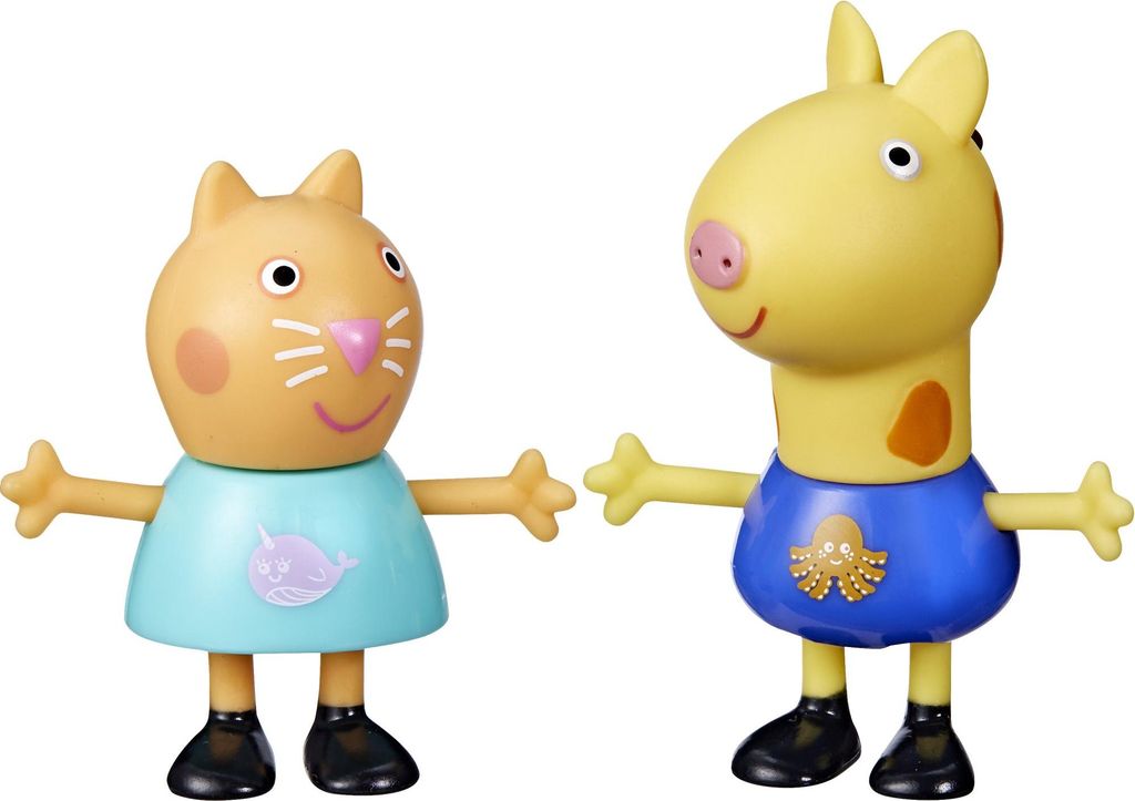 Peppa Pig Candy Cat & Gerald Giraffe, 3 ans, Multicolore, Image du produit 