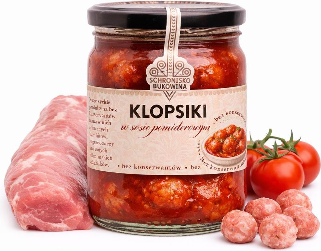 Frikadellen in Tomatensauce 400 g Schronisko Bukowina Produktbild 