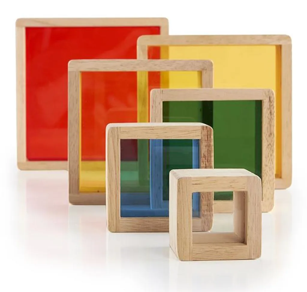 Apprendre les Couleurs et Formes avec la Pyramide de Blocs Arc-en-ciel - 3