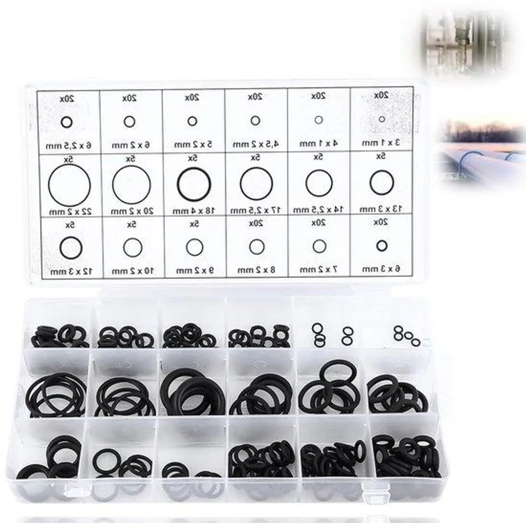 Assortiment de joints toriques NBR pour circuits hydrauliques