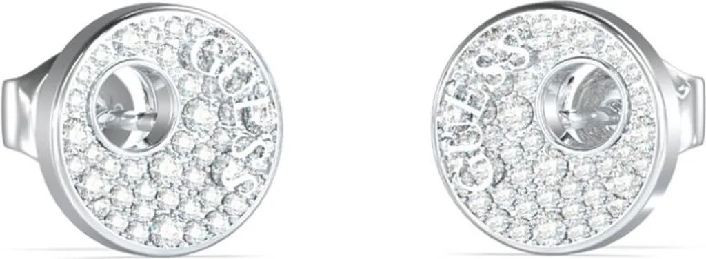 Boucles d'oreilles Blooming Summer JUBE05225JWRHT/U en acier et zircones