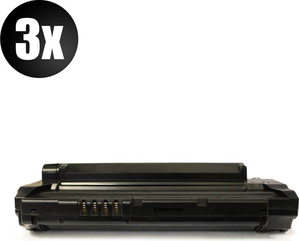 3x Eurotone Toner Alternative für Xerox 013R00606 Black Schwarz