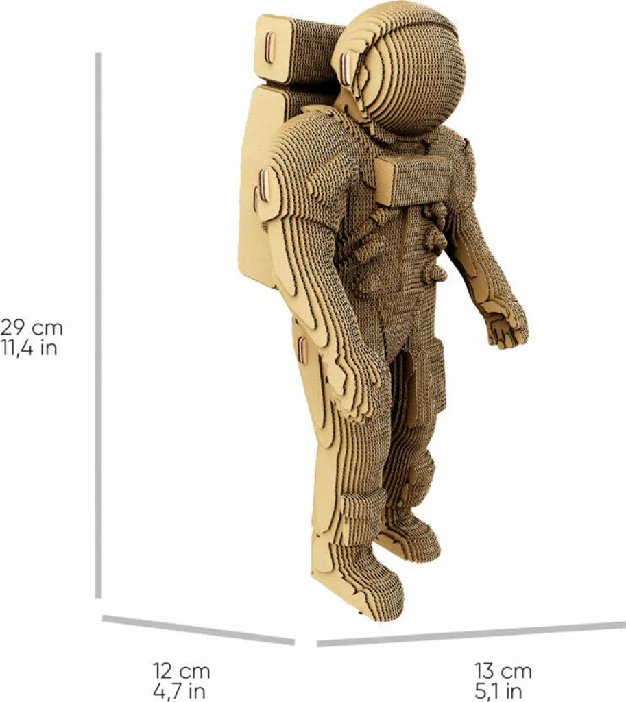 Décoration Bureau Astronaute - Puzzle 3D Cartonic pour Passionné Espace - 7