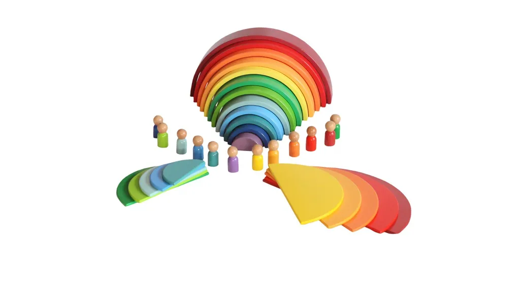Jeu Waldorf 100% Tilleul et MDF - Skye Decor Multicolore Durable - 2