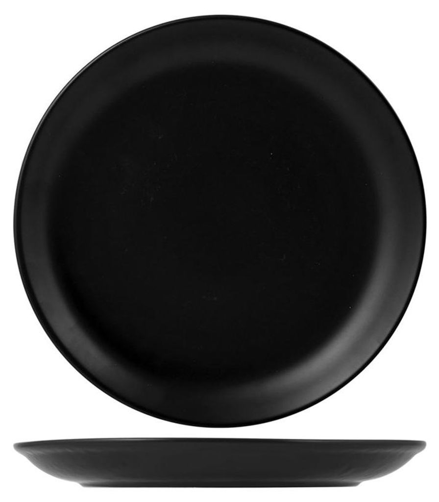 H&H Schwarze Porzellantasse, Schwarz, 1 Stück