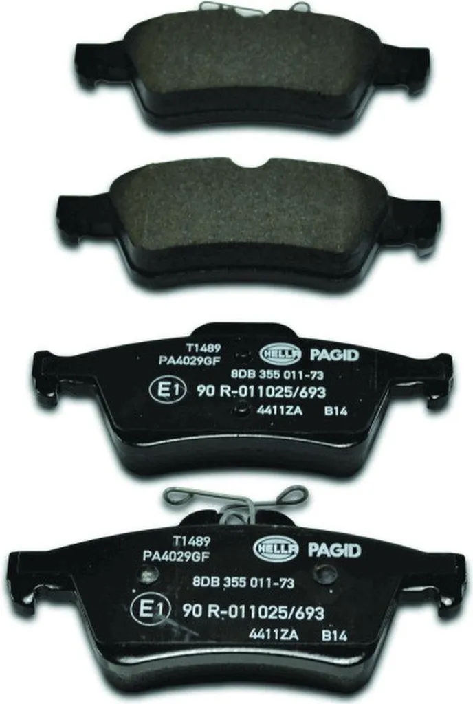 Plaquettes de frein arrière HELLA pour CITROEN OPEL RENAULT et VOLVO