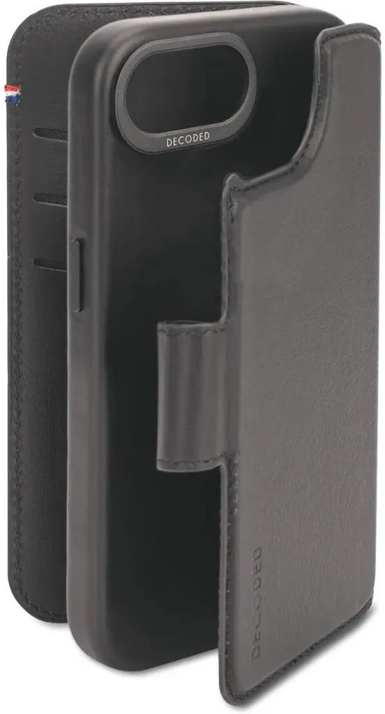 Coque portefeuille cuir iPhone 17e/16e : Finissez-en avec l'encombrement