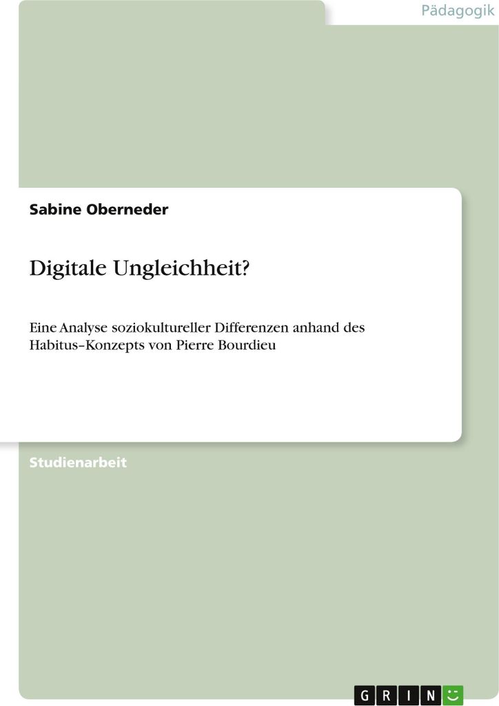 Digitale Ungleichheit?