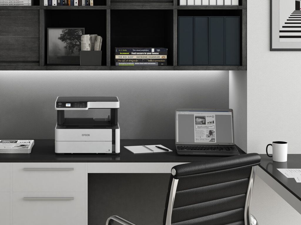 Epson EcoTank ET-M2170 Tintenstrahldrucker s/w A4 Produktbild 14