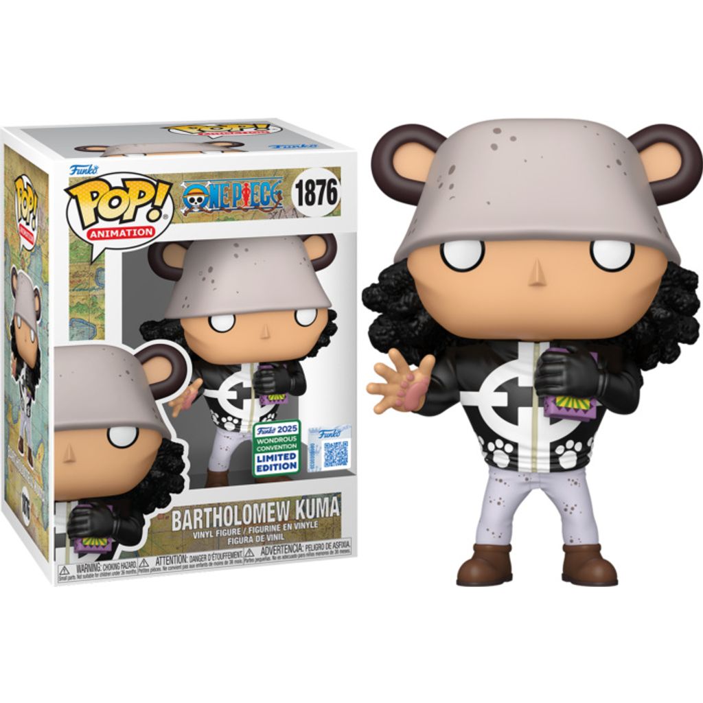 Funko Pop! Animation - One Piece - Bartholomew Kuma Pop! Vinyl Figure (2025 Wondrous Convention Exclusive) # 1876