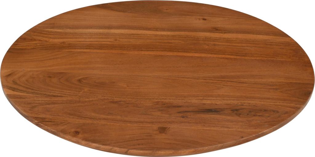 Runde Tischplatte Brasilia | 60 x 60 cm | Akazienholz Produktbild 