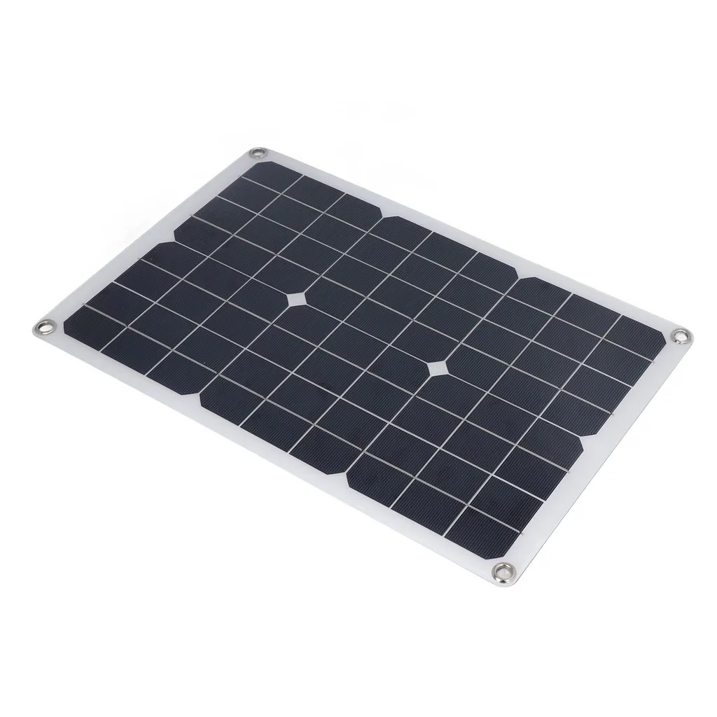 Panneau solaire flexible 100W pour chargeur de batterie solaire voiture