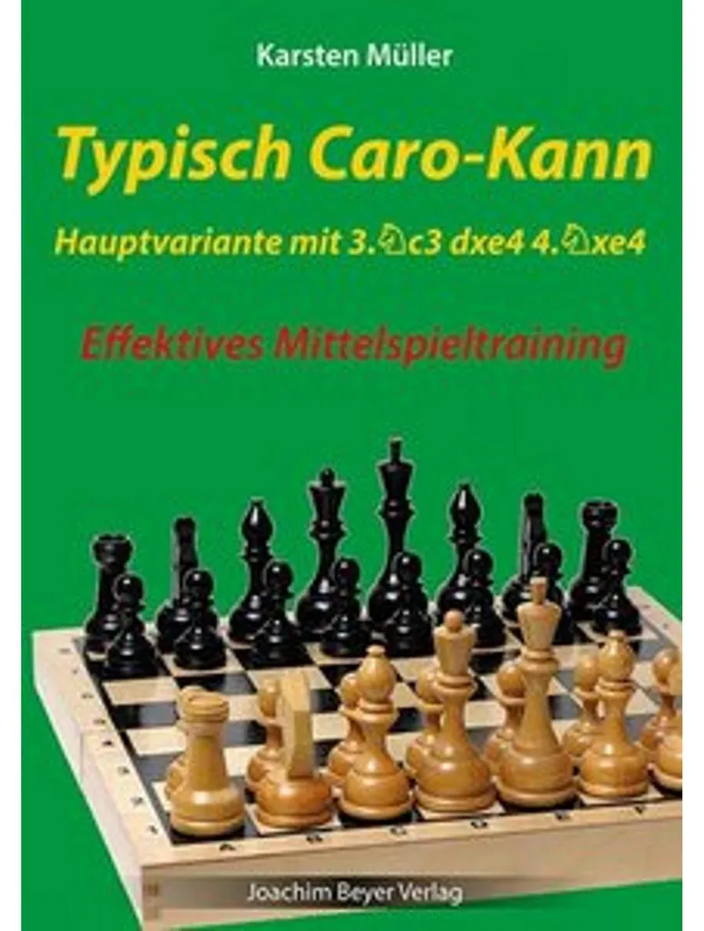 Répertoire Échecs Caro-Kann : Réussir sa Variante 3. Sc3 dxe4 4. Sxe4