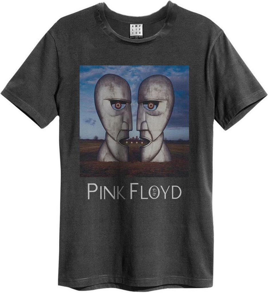 Amplified - "The Division Bell" T-Shirt für Herren/Damen Uni GD1289 (3XL) (Holzkohle)