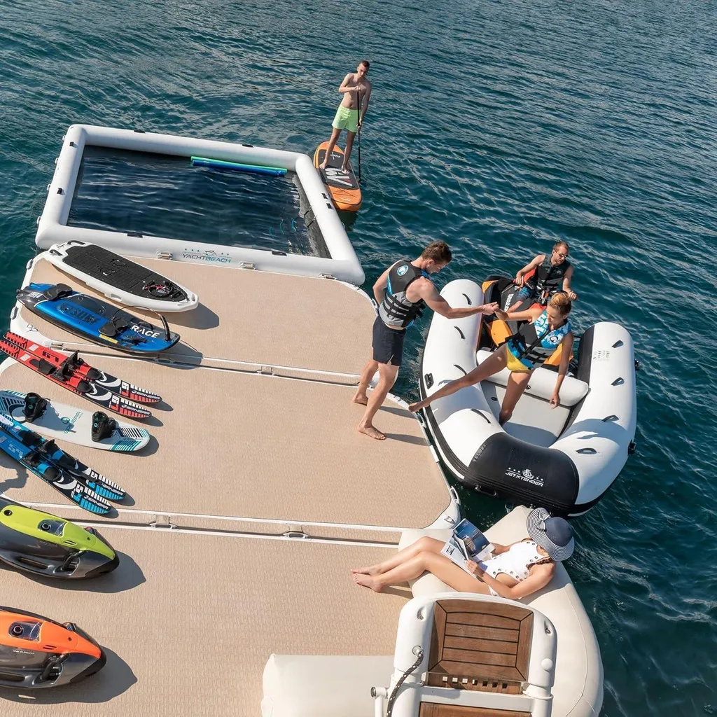 Ski nautique combo 67 pouces stable et robuste Pack Spinera Red Sea - 4
