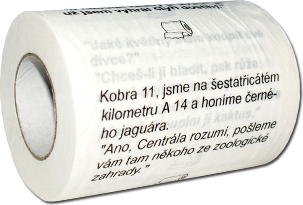 Toaletní papír s vtipy Obrázek produktu 