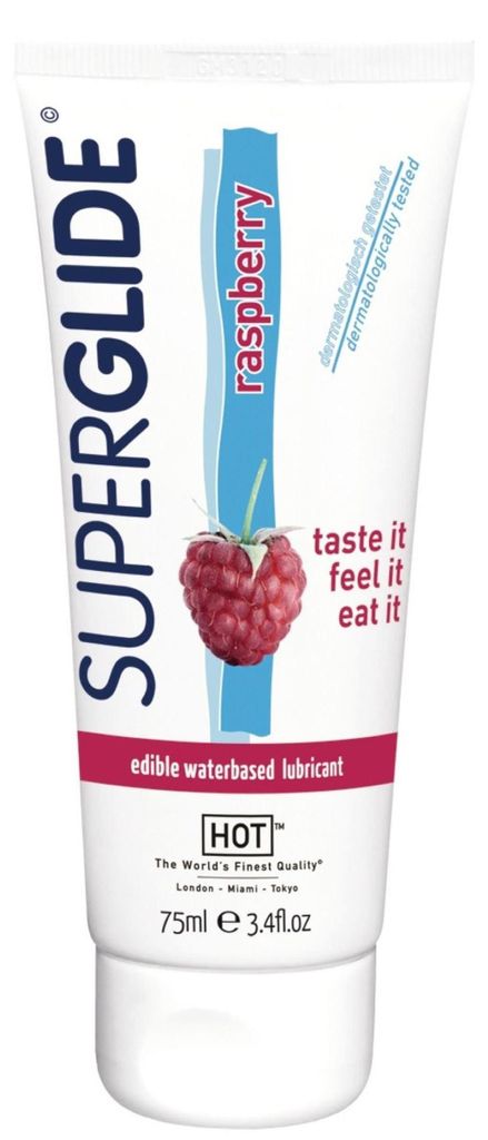 HOT Superglide waterbased raspberry 75ml
