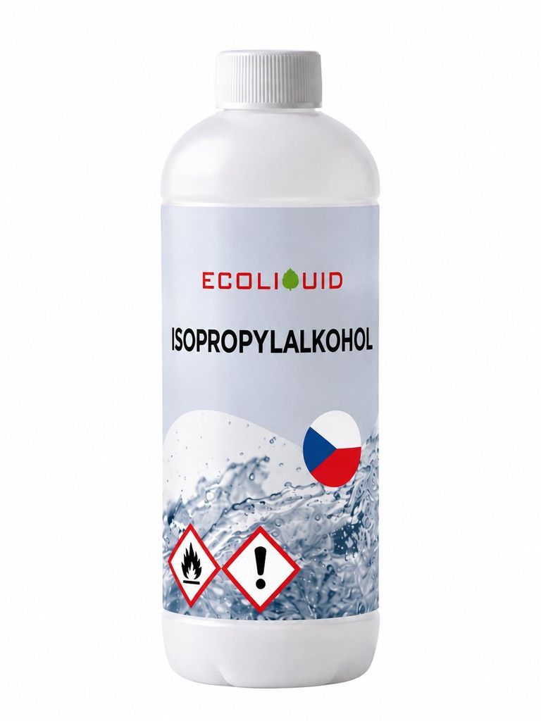 Ecoliquid Izopropylalkohol 99,9 % IPA 0,5 l; Odstraňuje Obrázok produktu 