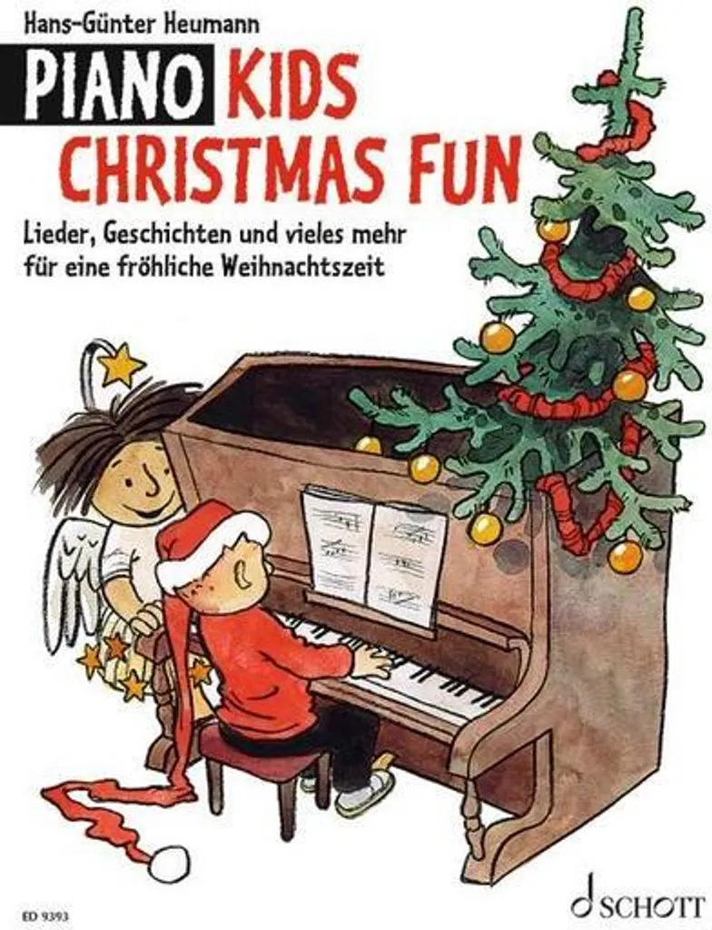 Piano Kids Christmas Fun : Recueil de Chansons de Noël pour Enfants