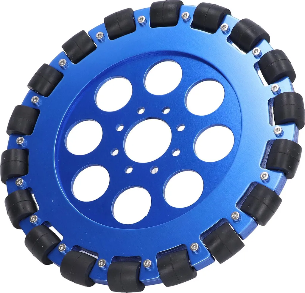 Roue omnidirectionnelle 8 pouces pour robotique mobile et châssis AGV