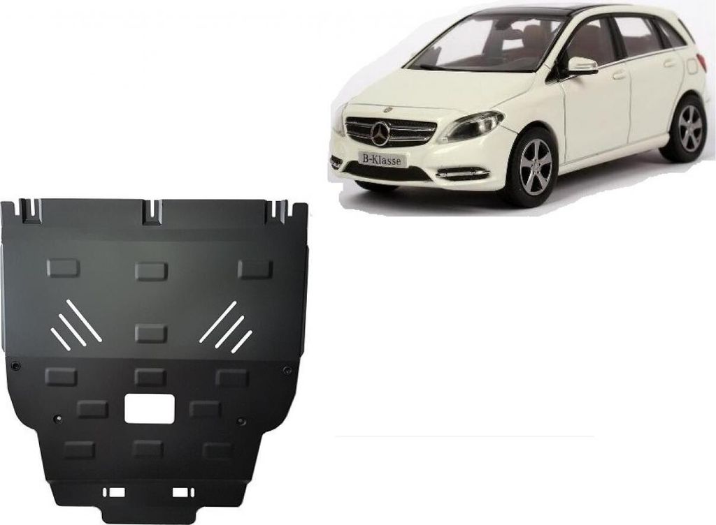 Stahl Unterfahrschutz für Motor Mercedes B-Klasse W246