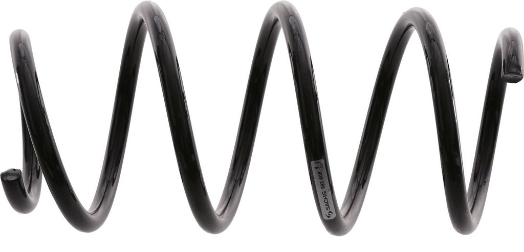 Sachs Fahrwerksfeder 2 Stück, Länge 306 mm, Ø 140 mm, Draht-Ø 12,25 mm