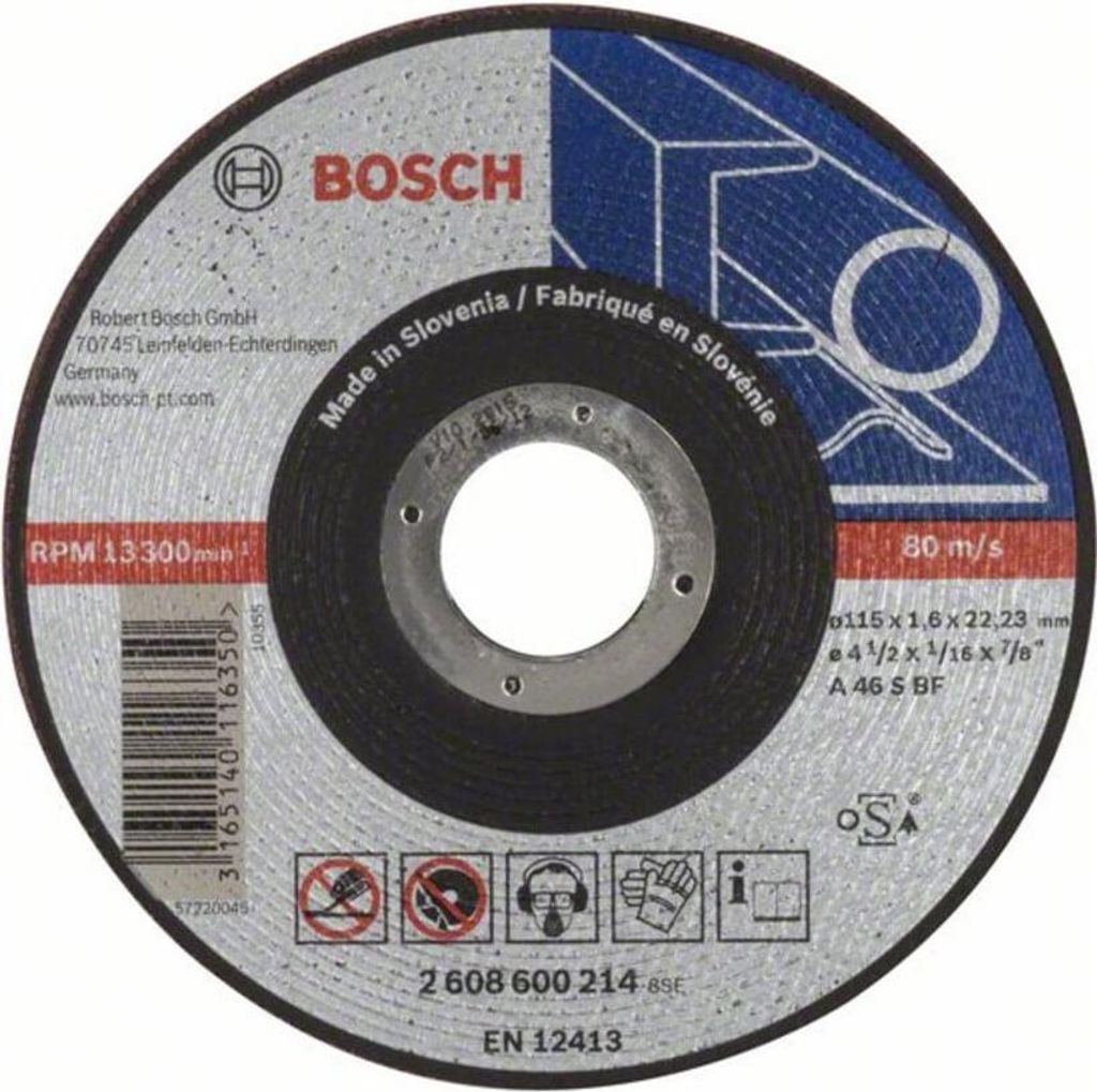 Řezací kotouč 115X2,5mm INOX - Řezný kotouč 115 mm Obrázek produktu 