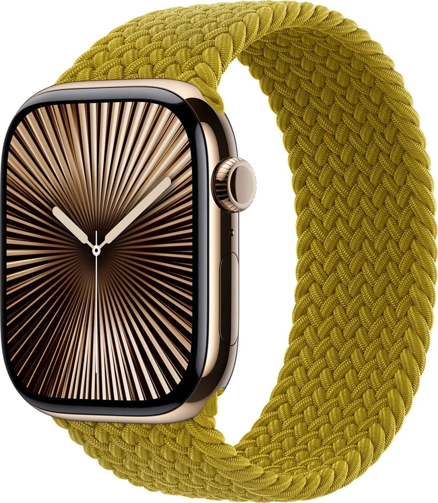 Apple Watch Solo Loop Intrecciato Chartreuse - Misura 5 Originale