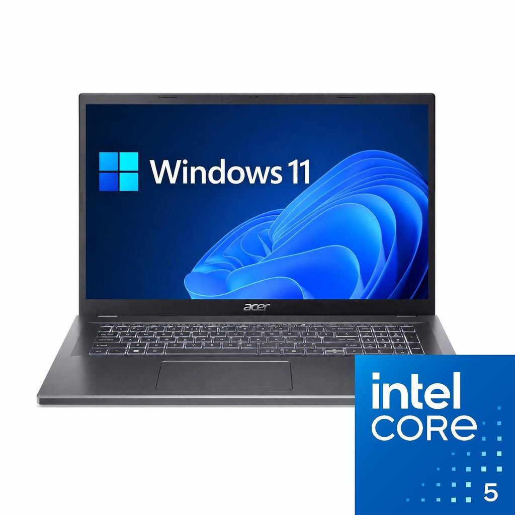 Acer Aspire A17 Laptop - Intel Core 5 120U - 17,3 Zoll Full Produktbild 