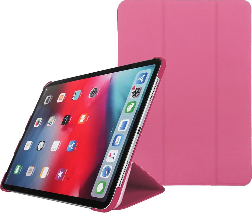 Pomologic BookCase - Schutzhülle für iPad Air 4./5. Generation, iPad Pro 11" 3./4. Generation (rosa)