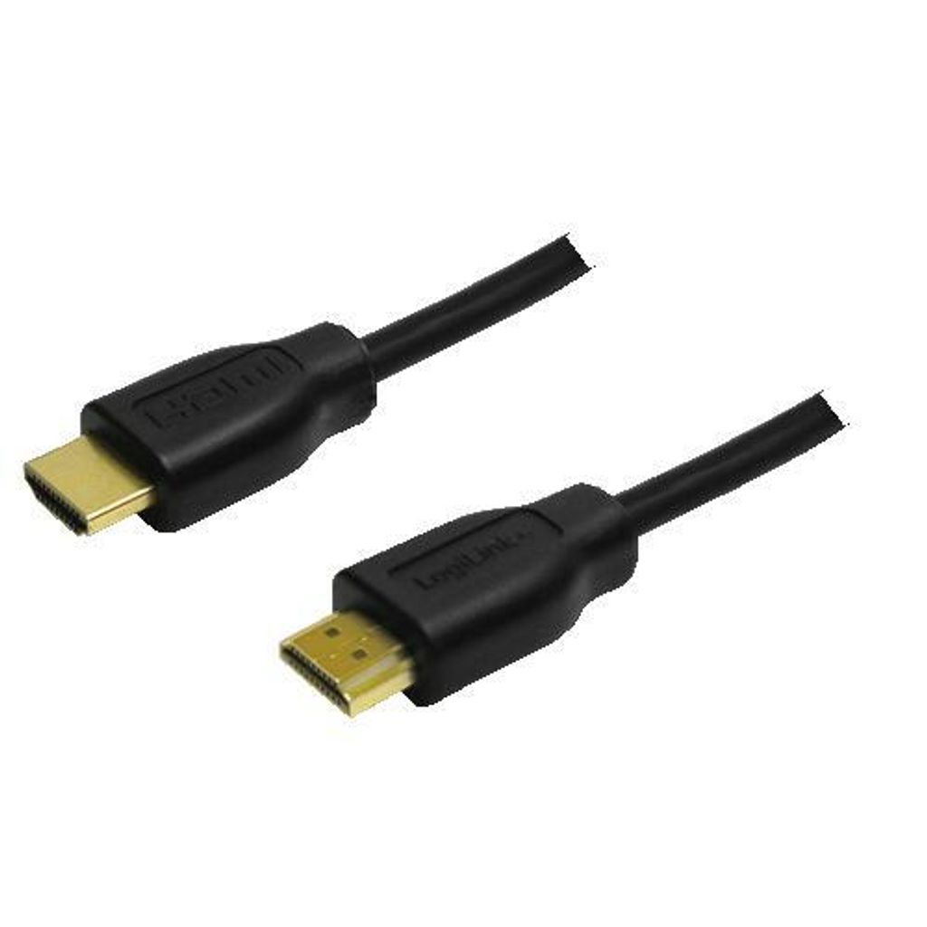 LogiLink HDMI Kabel 1.4 A-Stecker - A-Stecker 5,0 m schwarz