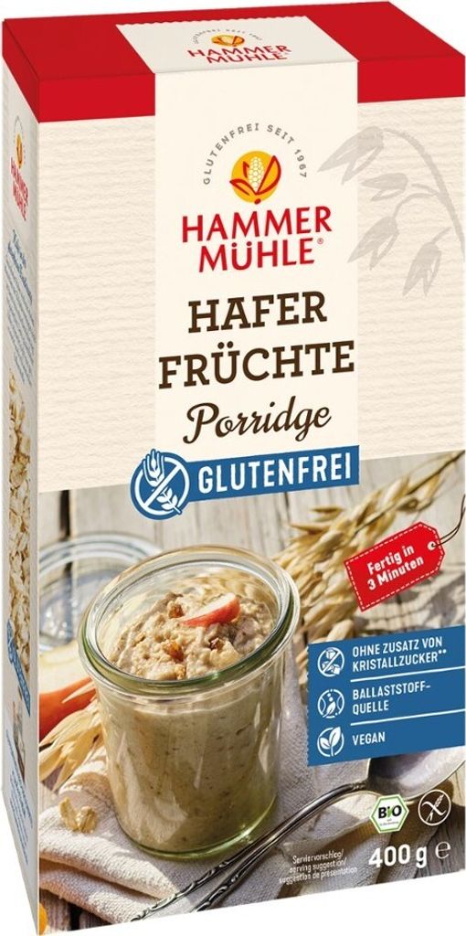 Hafer Porridge - Früchte 400g