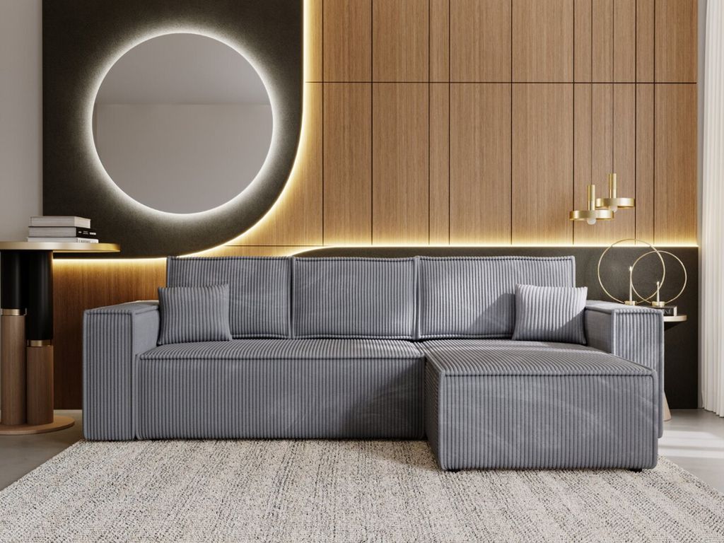 GrainGold 4-Sitzer Ecksofa Prato XL - gepolstertes Ecksofa Produktbild 