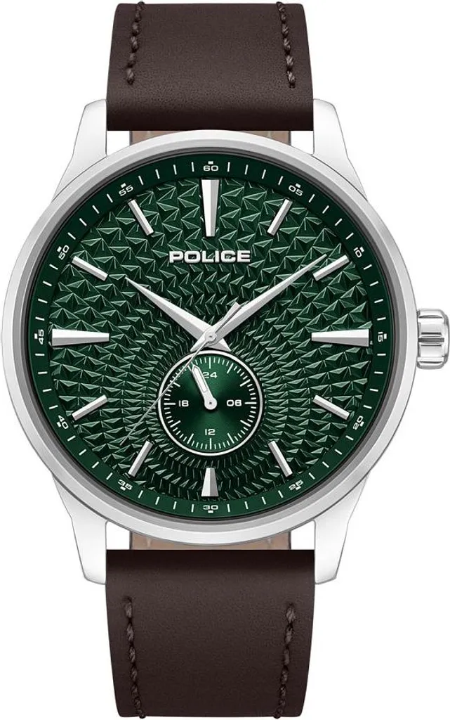 Montre Police homme marron robuste et fiable - Police-PEWGF0093601 acier