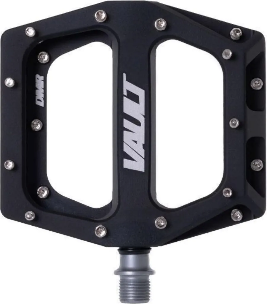 DMR Vault Pédales Plates Noires Sablées avec 11 Picots Ajustables