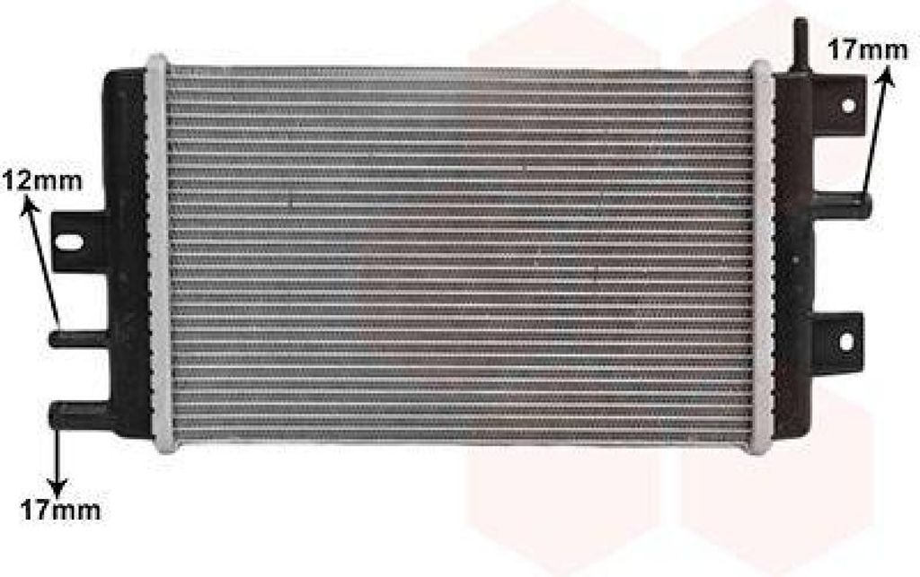 VAN WEZEL Kühler, Motorkühlung 15012703