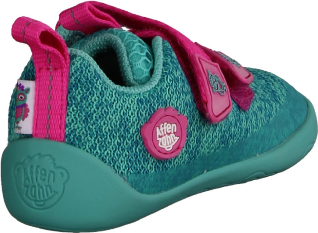 AFFENZAHN Knit Eule Schuhe Kinder blau 26 Produktbild 8