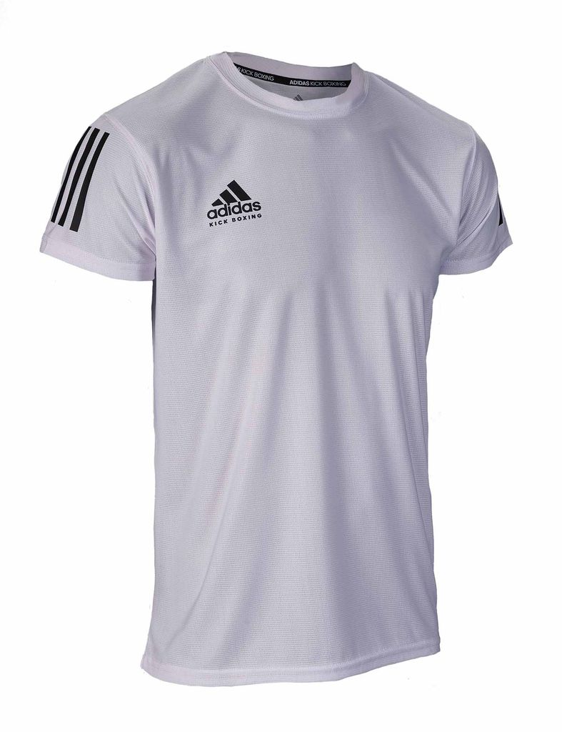adidas Kickbox-T-Shirt Basic weiß/schwarz, adiKBTS100 : 2XL Größe: 2XL