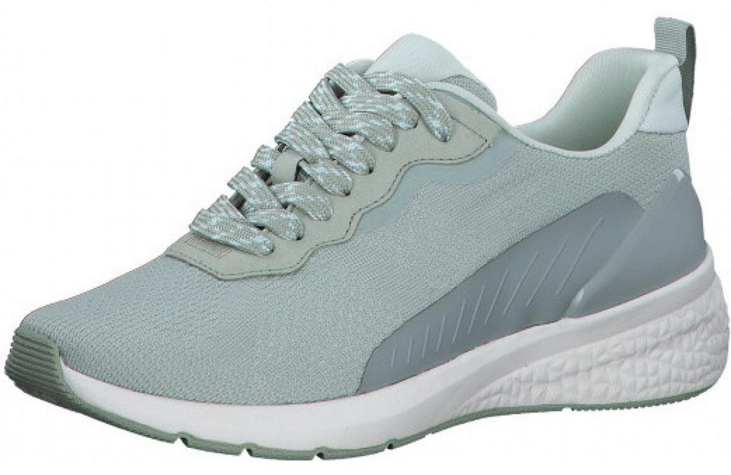 Tamaris schnürer Sneaker grün in Gr. 40