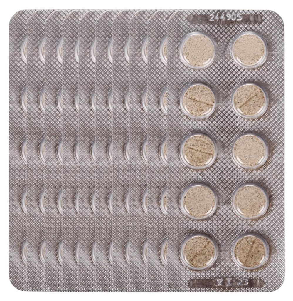 Mukaltin na dýchacie cesty - 10 tabliet (52 mg) - doplnok Obrázok produktu 
