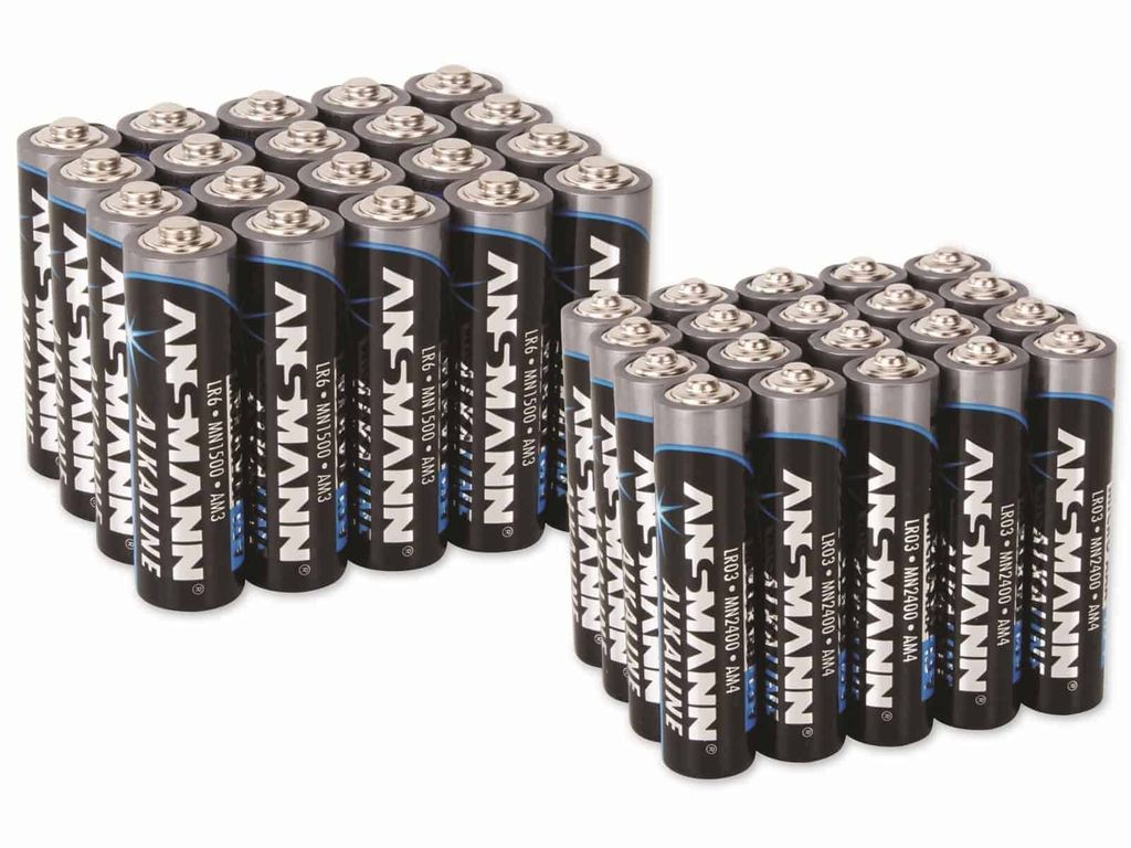 Ansmann Batterie-Set Micro, Mignon, 40 St. (1520-0003) Image du produit 